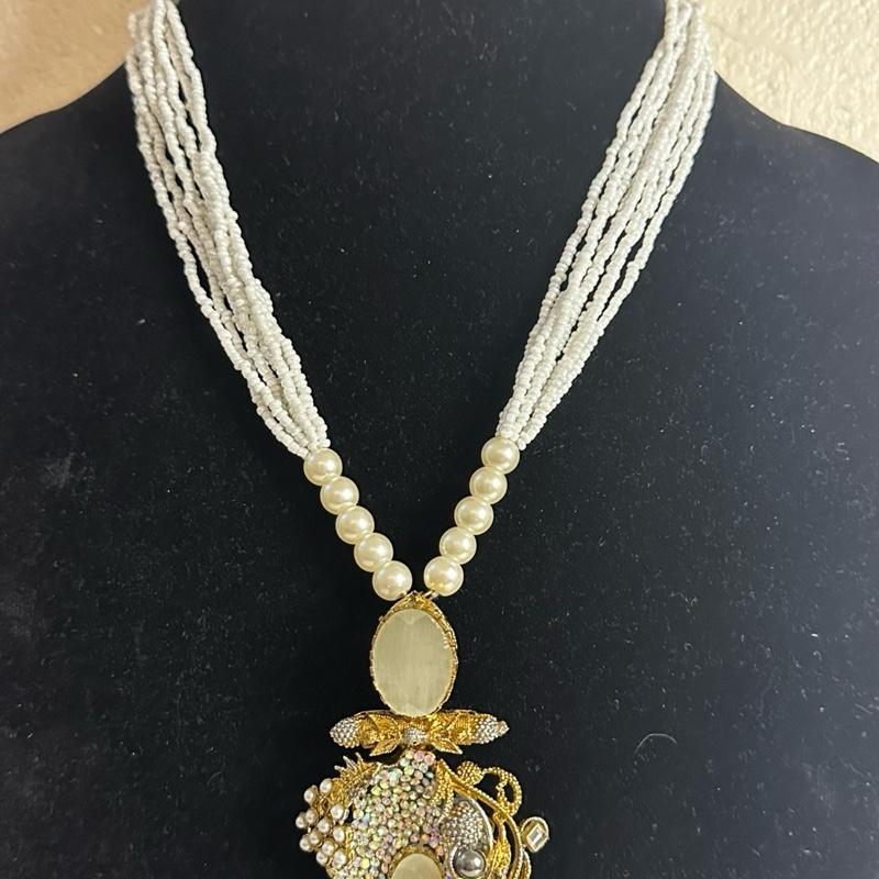 TURKISH  STYLE mala necklace with turkish stones  Only MALA - My Jewel Box