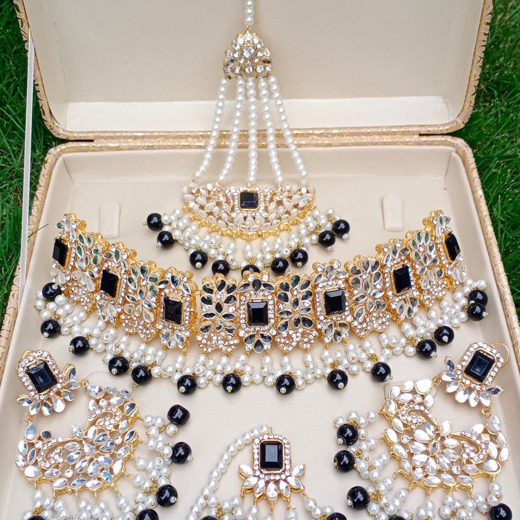 Bridal / partywear HOORAIN Collar style choker set Auspicious Anniversary Female Female Engagement