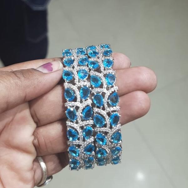 Bangles  American diamond available  in 5 colours