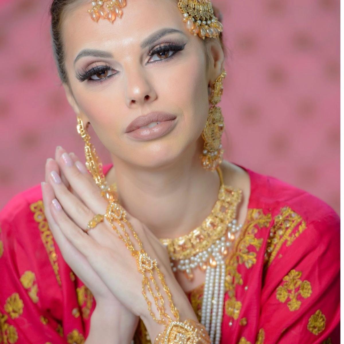 Zircon Anja  (Hand piece) 1 ring conected with bracelet available - My Jewel Box