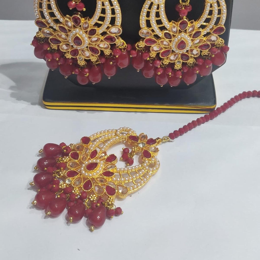 RAMSHA earring tekka jewellery set Female Engagement Auspicious Birthday