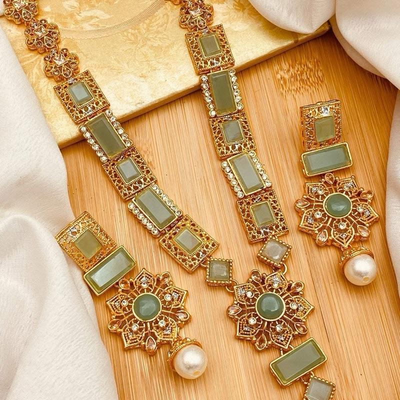 TURKISH  STYLE MALA SET with earring - My Jewel Box