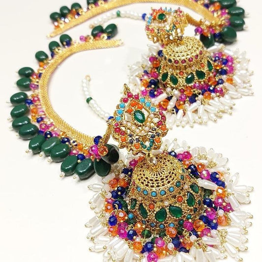 MANAT Jhumka with sahare bhahubali style big size