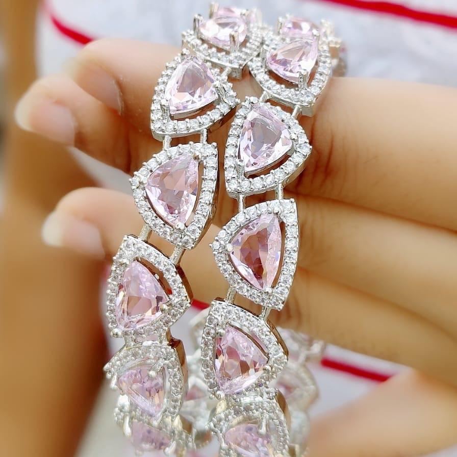 New American diamond Trending Design Bangles -