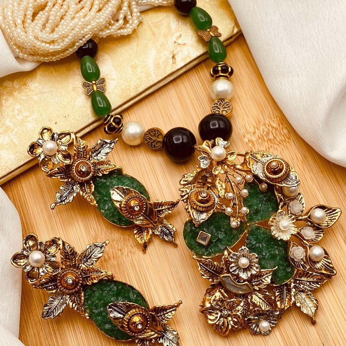 NAWAR Designer Crush beautiful mala  set