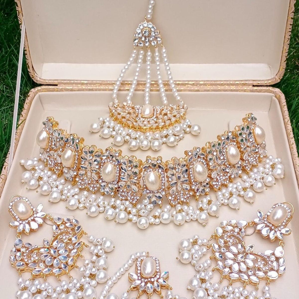 Bridal / partywear HOORAIN Collar style choker set Auspicious Anniversary Female Female Engagement