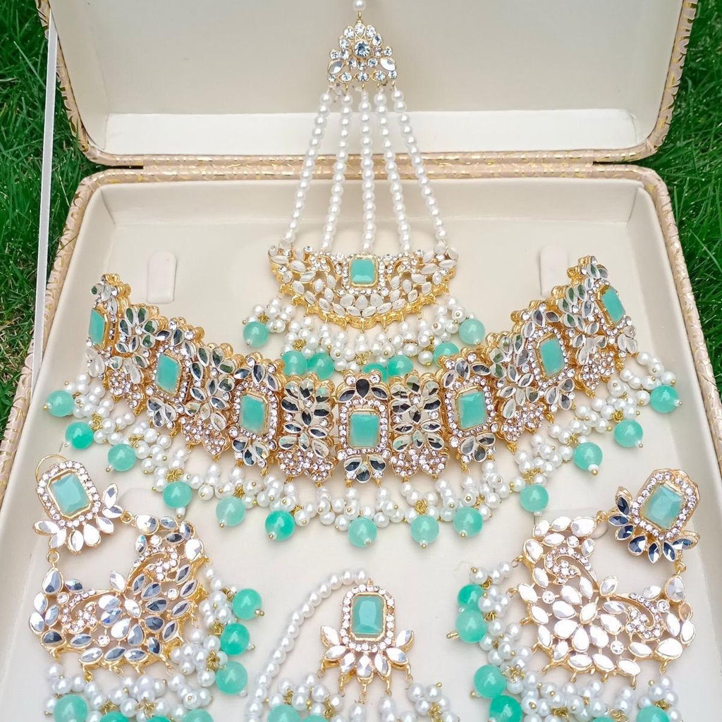 Bridal / partywear HOORAIN Collar style choker set Auspicious Anniversary Female Female Engagement