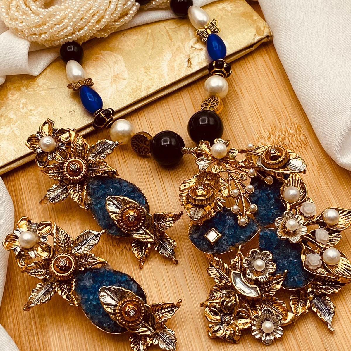 NAWAR Designer Crush beautiful mala  set