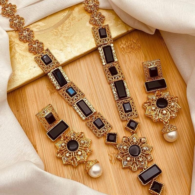 TURKISH  STYLE MALA SET with earring - My Jewel Box