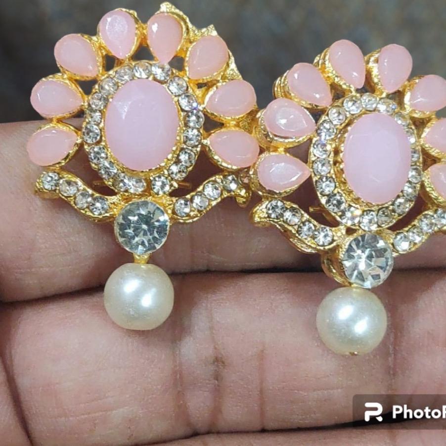 Murshid  Turkish Studs Earrings with Pearls - Perfect for Any Occasion