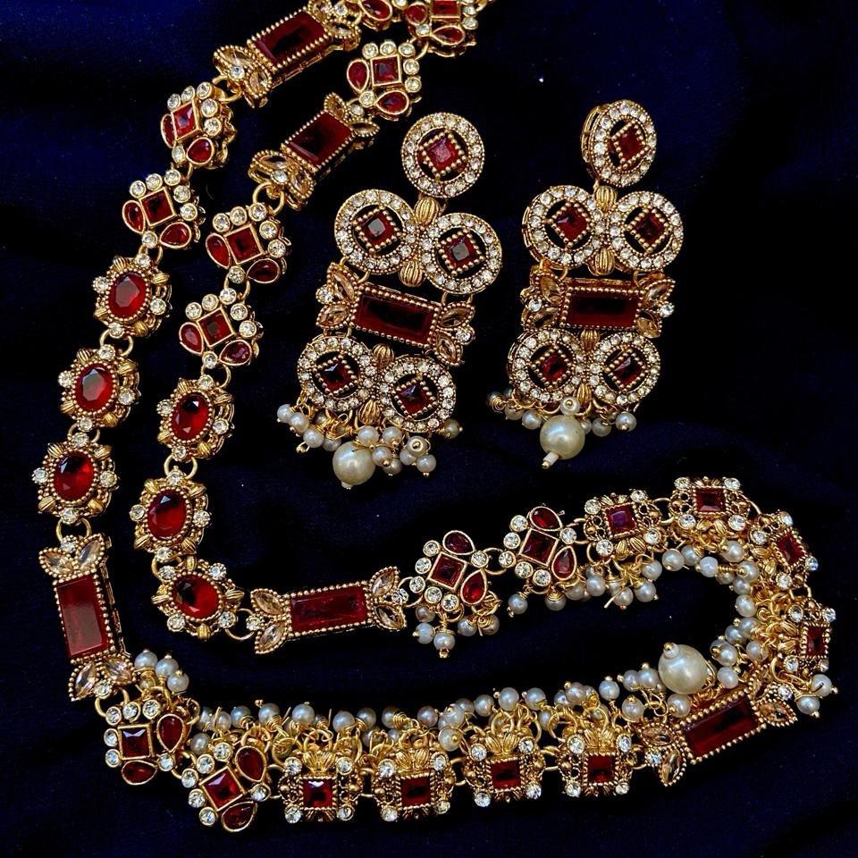 Egyptian mala necklace set  JBM0010