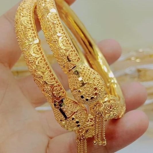 Gold Plated Kangan with Box