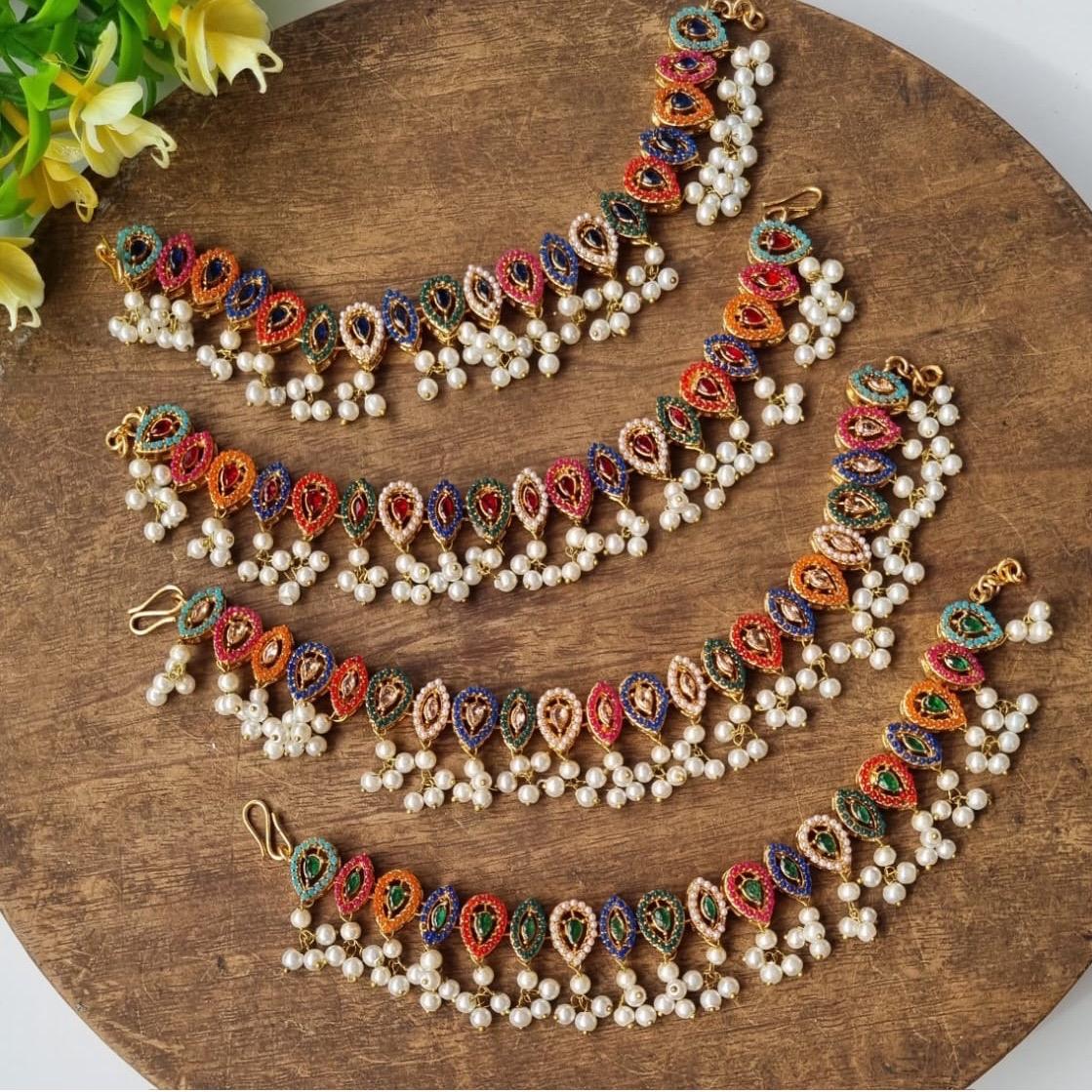 Gajra bracelet or anklet