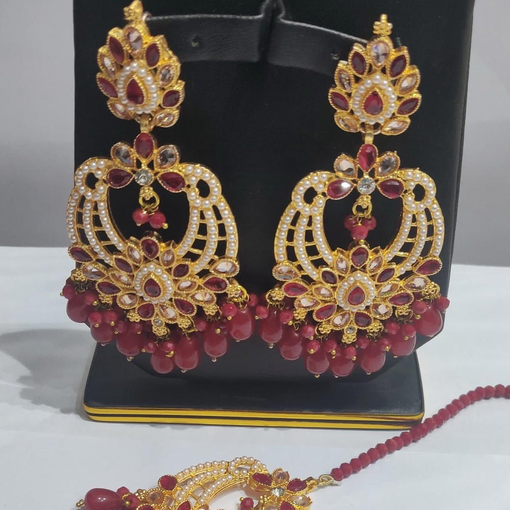 RAMSHA earring tekka jewellery set Female Engagement Auspicious Birthday