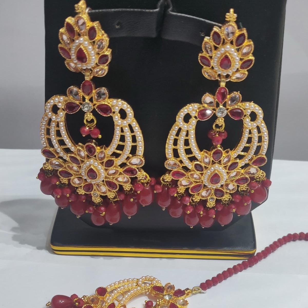 RAMSHA earring tekka jewellery set Female Engagement Auspicious Birthday