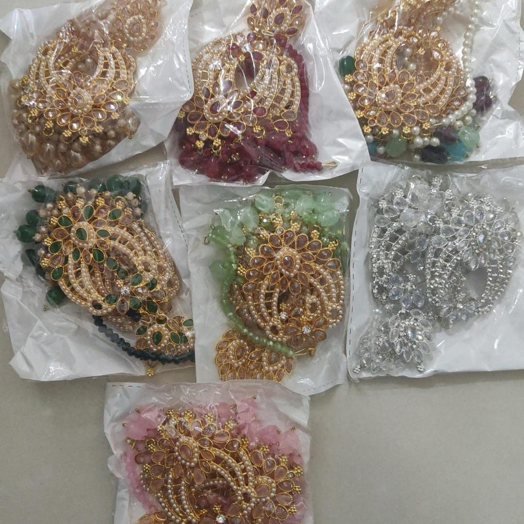 RAMSHA earring tekka jewellery set Female Engagement Auspicious Birthday