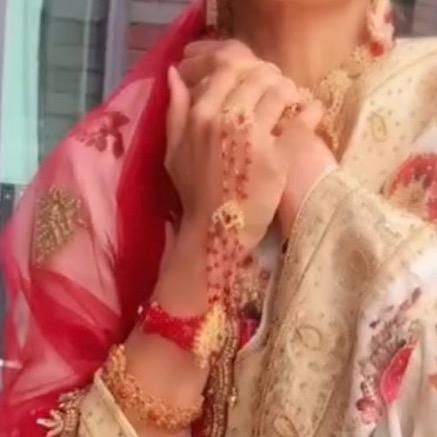 Zircon Anja  (Hand piece) 1 ring conected with bracelet available - My Jewel Box