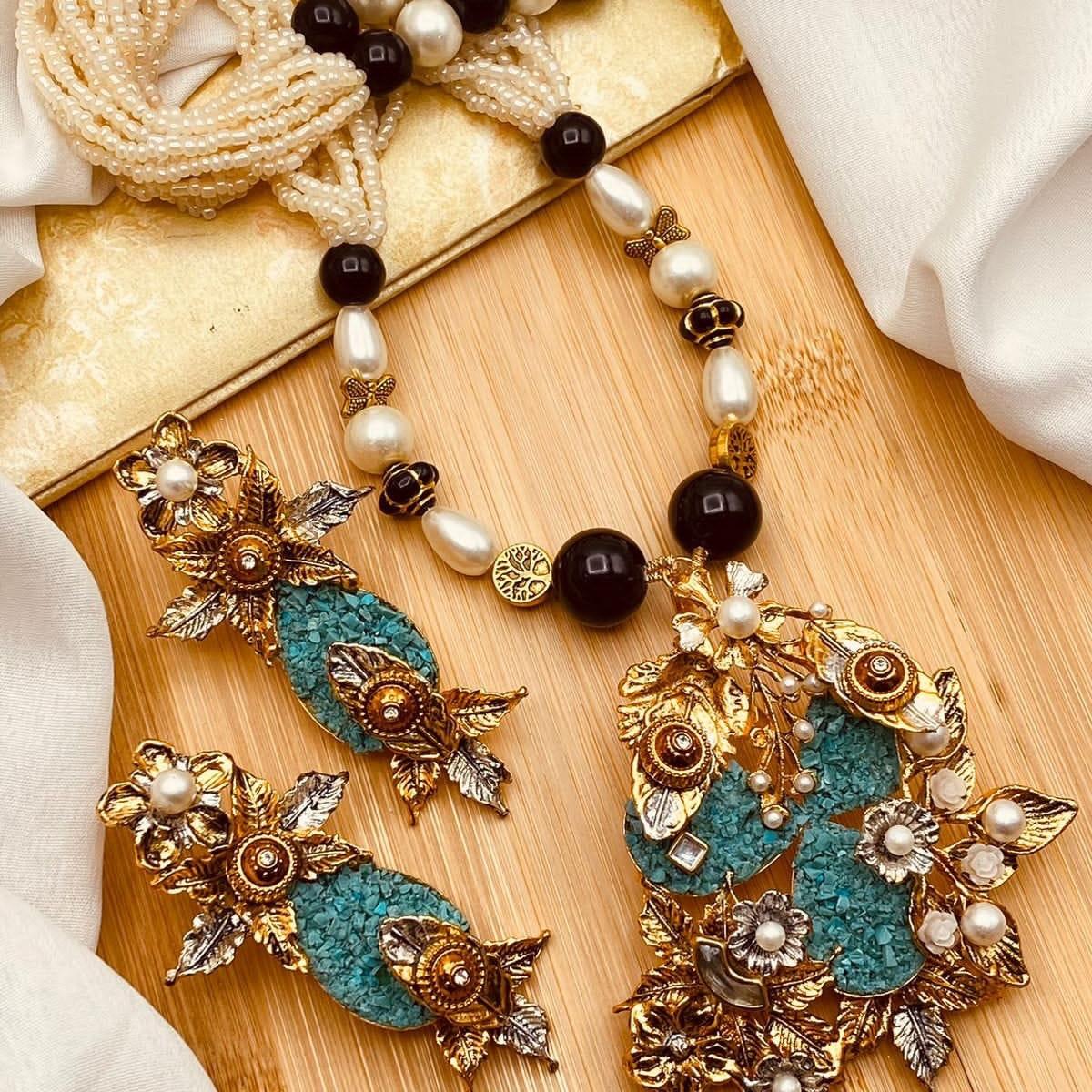 NAWAR Designer Crush beautiful mala  set