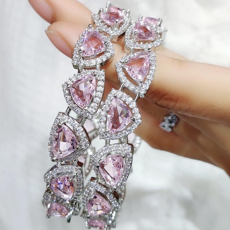 New American diamond Trending Design Bangles -