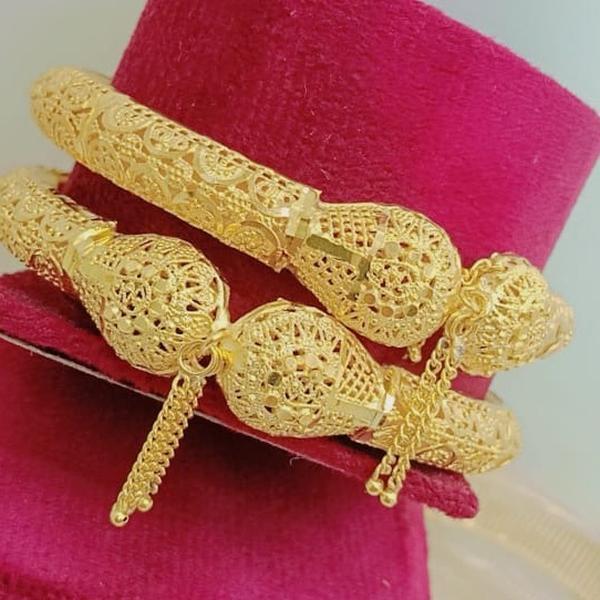 MJB  Gold Look like  exclusive Gold plated Range kangan with box - My Jewel Box