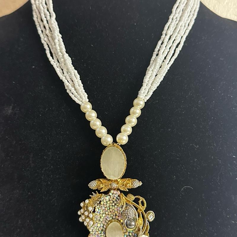 TURKISH  STYLE mala necklace with turkish stones  Only MALA - My Jewel Box