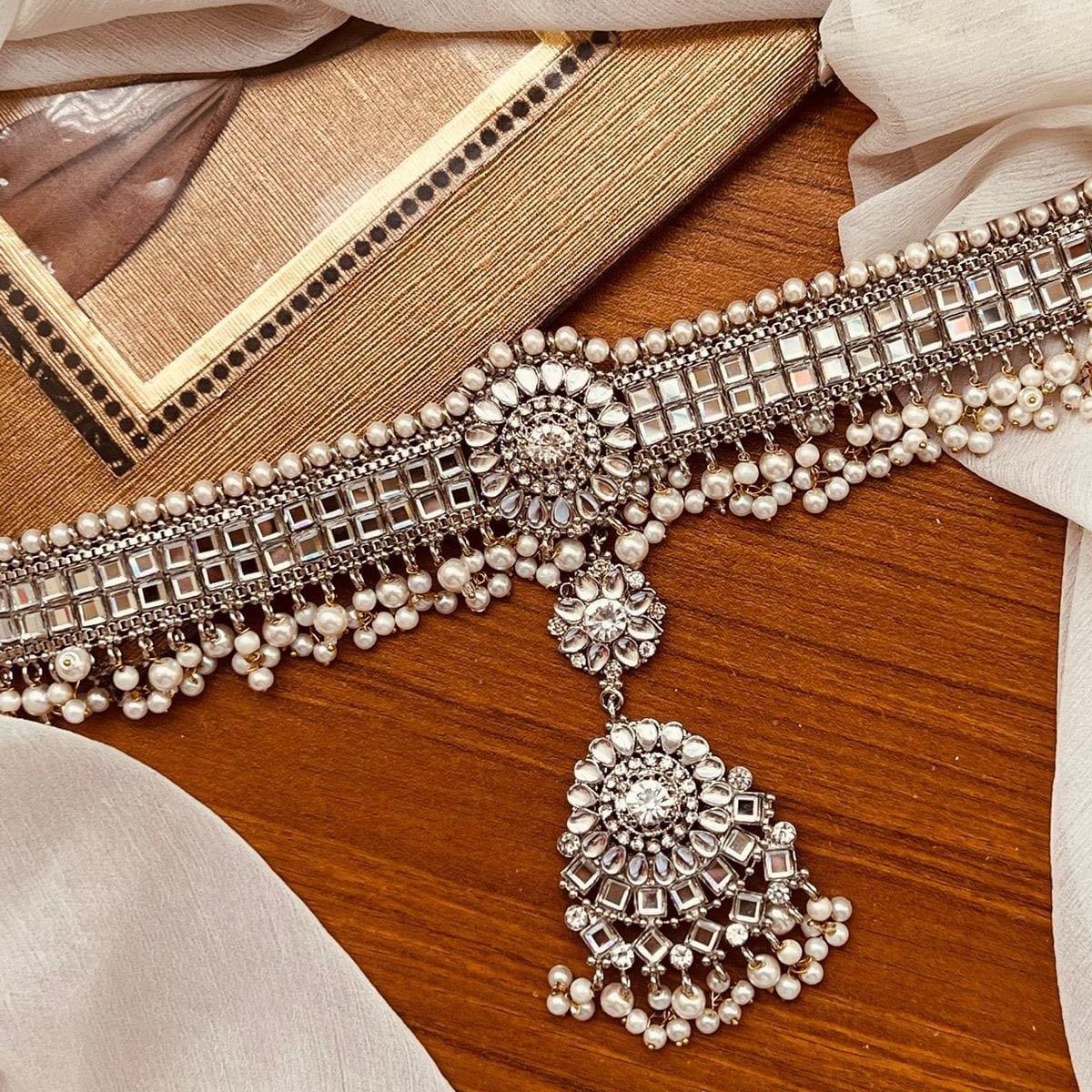 Alia bhatt style matha pati  headpiece