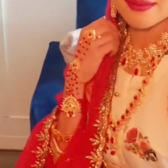 Zircon Anja  (Hand piece) 1 ring conected with bracelet available - My Jewel Box