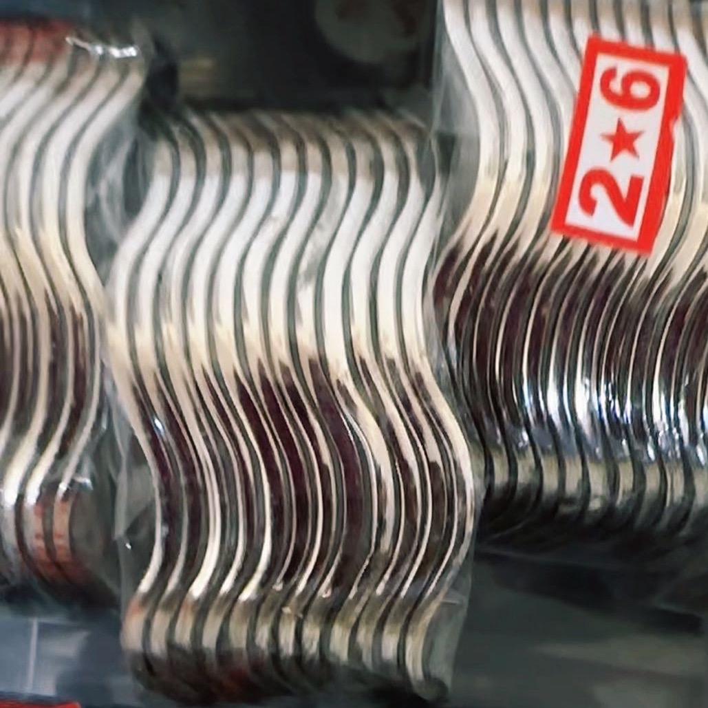 Wavy stylish 3 colour color metal  bangles - My Jewel Box