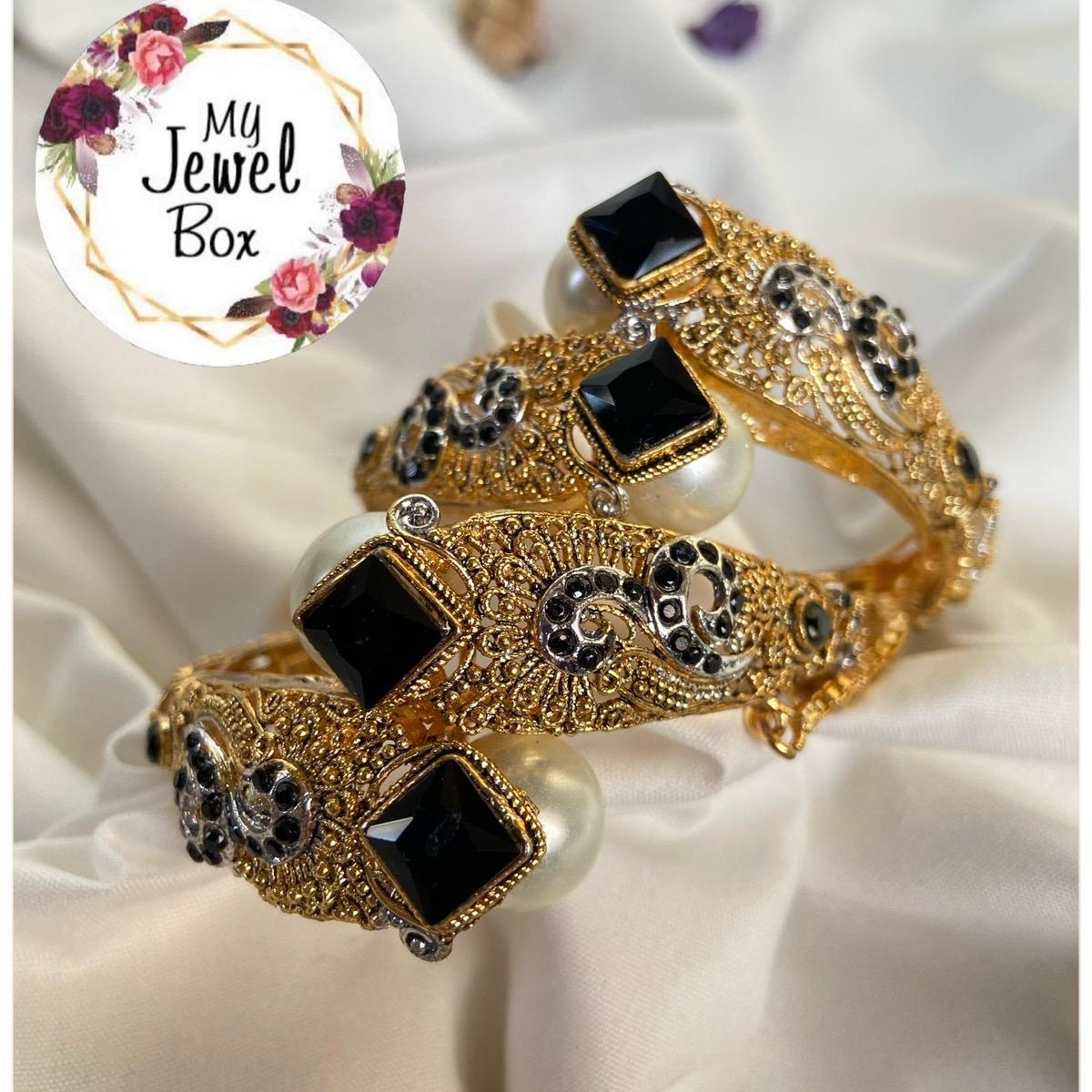 Kangan openable bangle bracelet (1 piece-single piece ) - My Jewel Box
