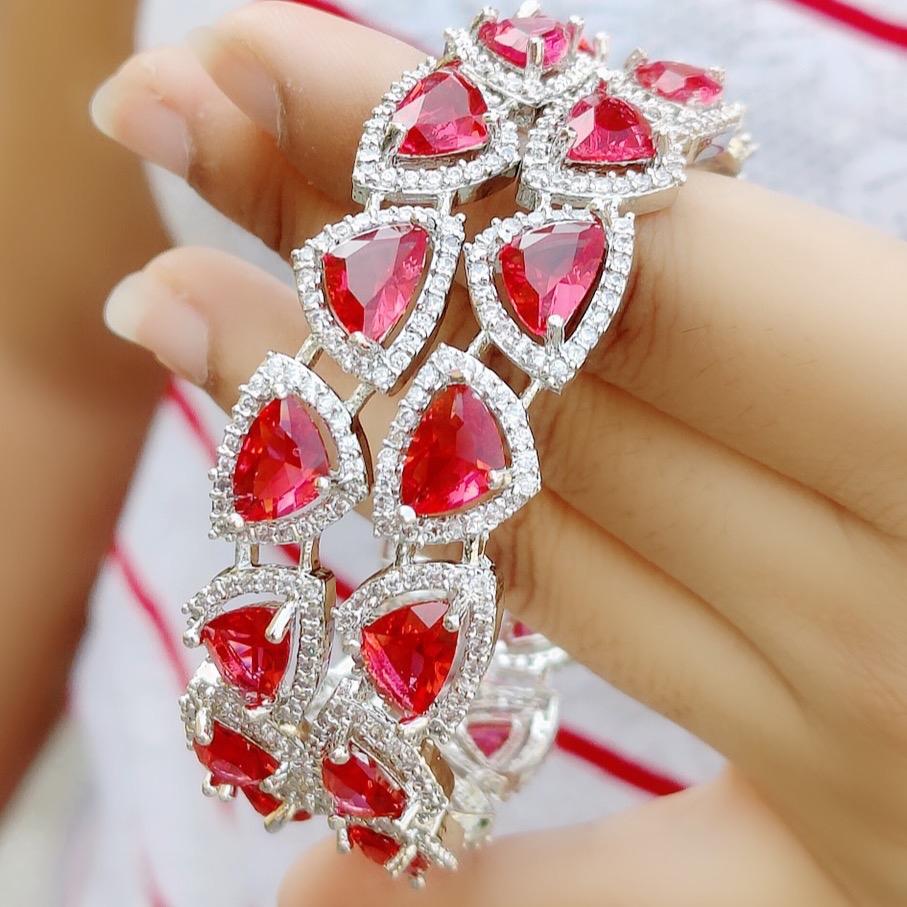 New American diamond Trending Design Bangles -