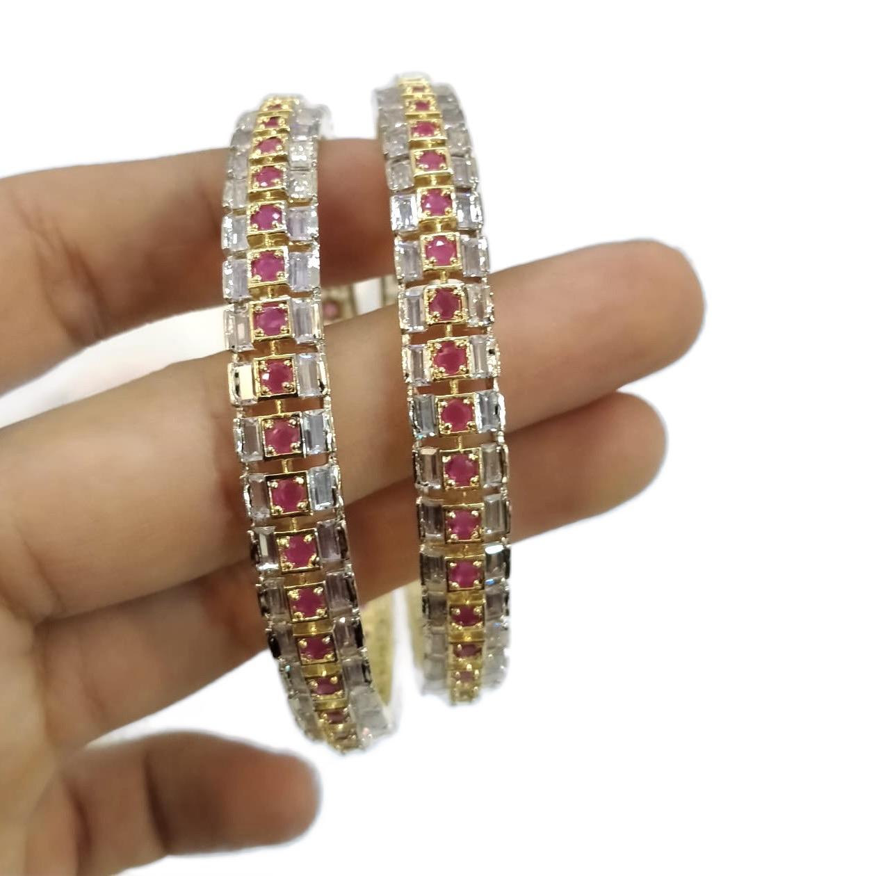 Ad bangle golden ruby size 2.10