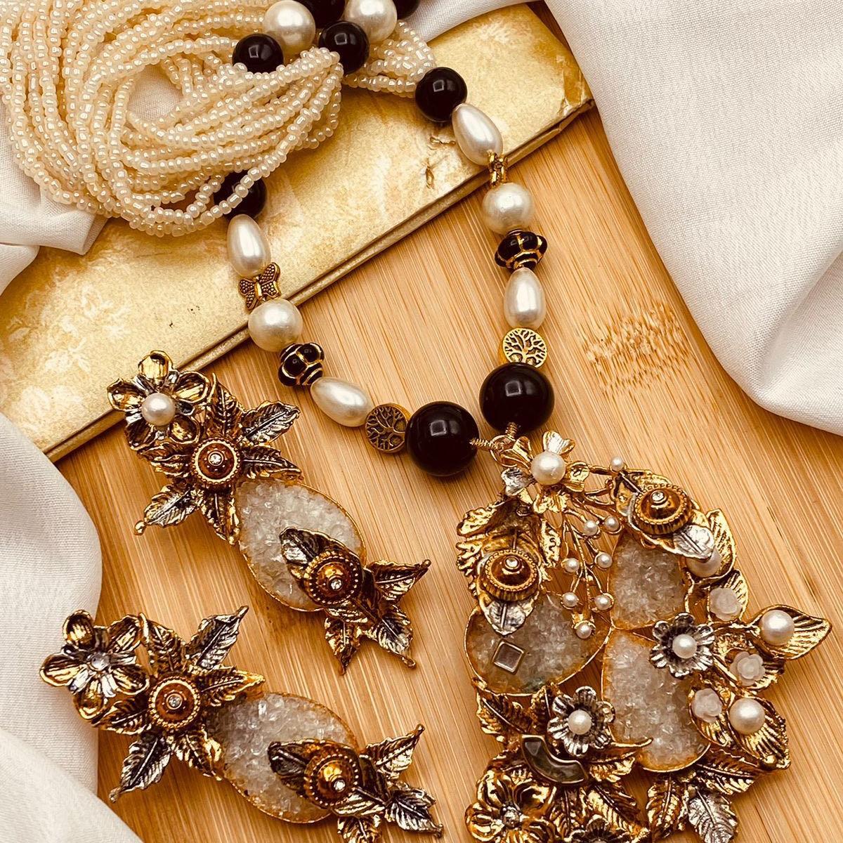NAWAR Designer Crush beautiful mala  set