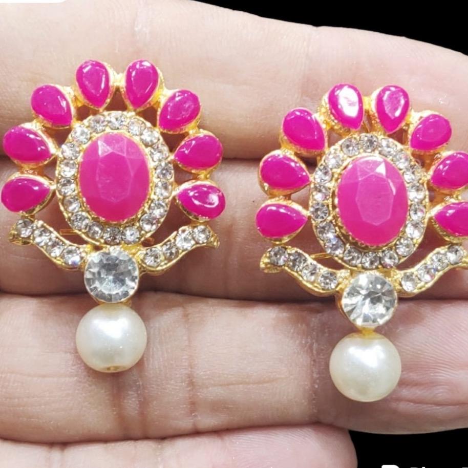 Murshid  Turkish Studs Earrings with Pearls - Perfect for Any Occasion