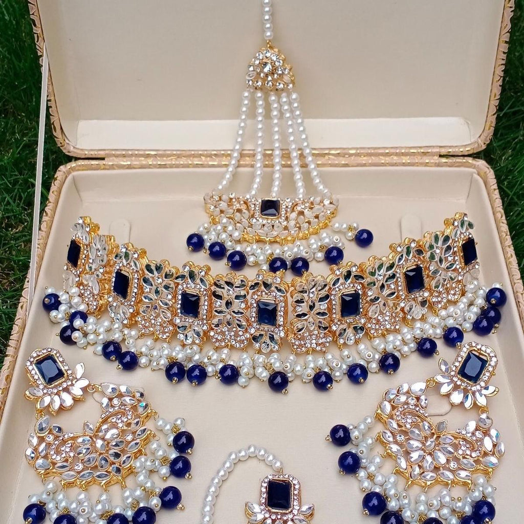 Bridal / partywear HOORAIN Collar style choker set Auspicious Anniversary Female Female Engagement