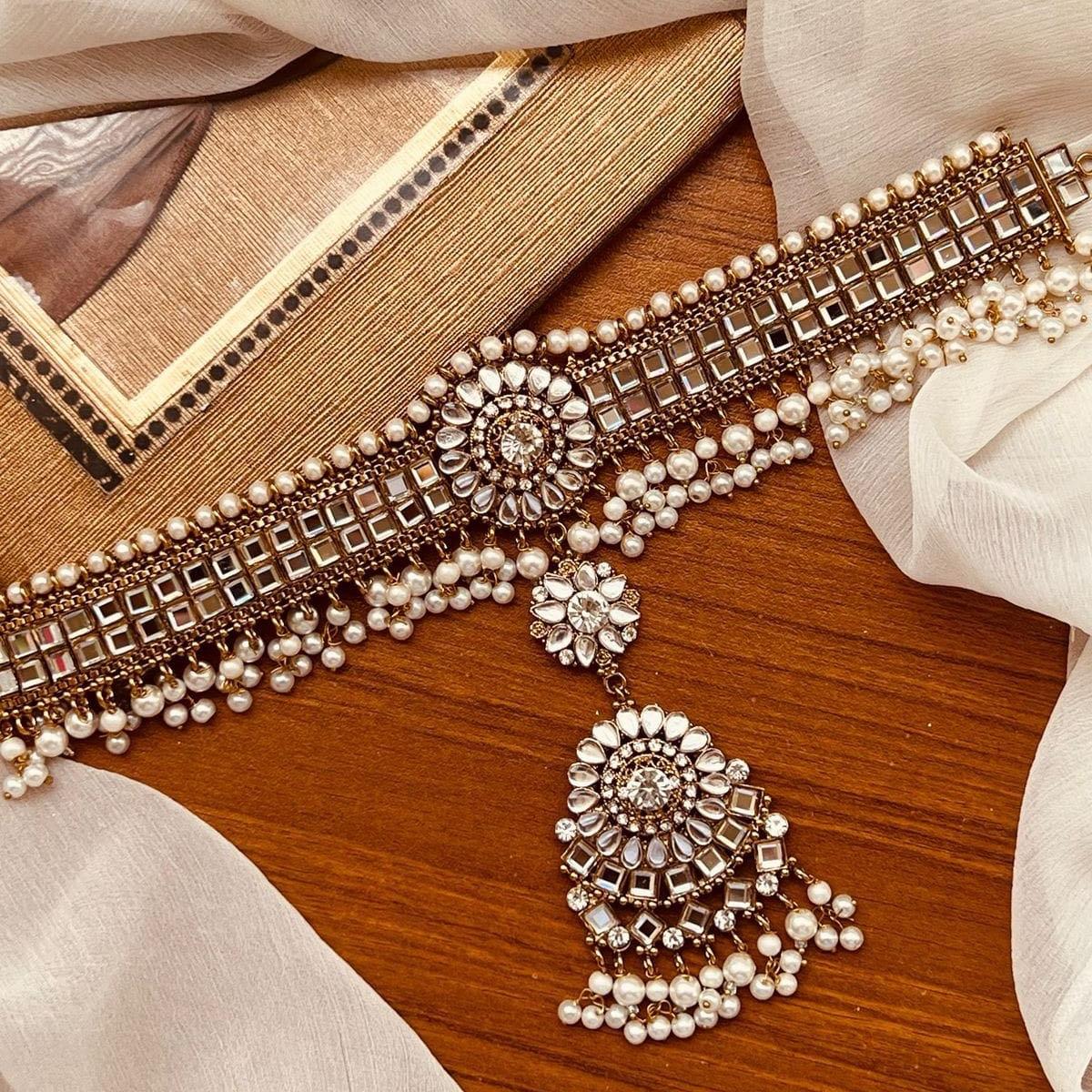 Alia bhatt style matha pati  headpiece